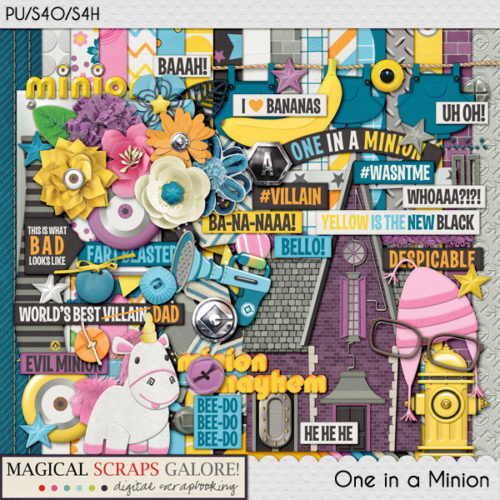 Theme Park Collection Magical Scraps Galore